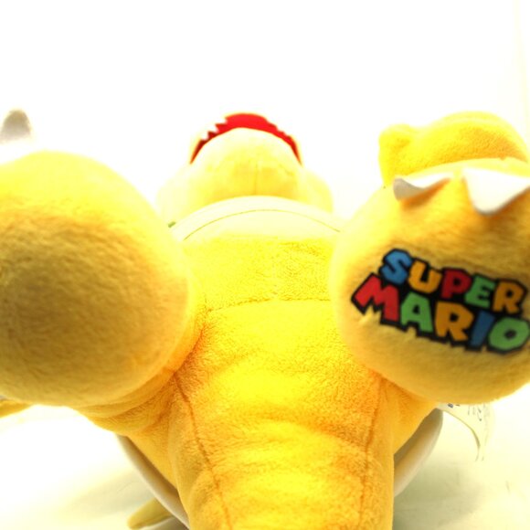 2017 Build A Bear Stuffed Toy King Koopa Bowser Plush Nintendo Super Mario - Picture 7 of 7